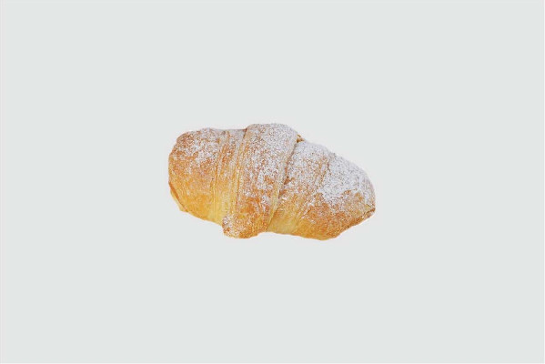 Croissant s nugetou